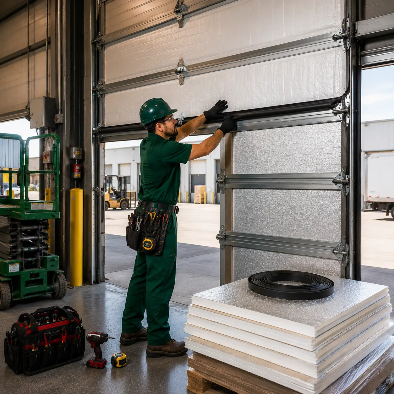 Commercial Garage Door Insulation Denton TX