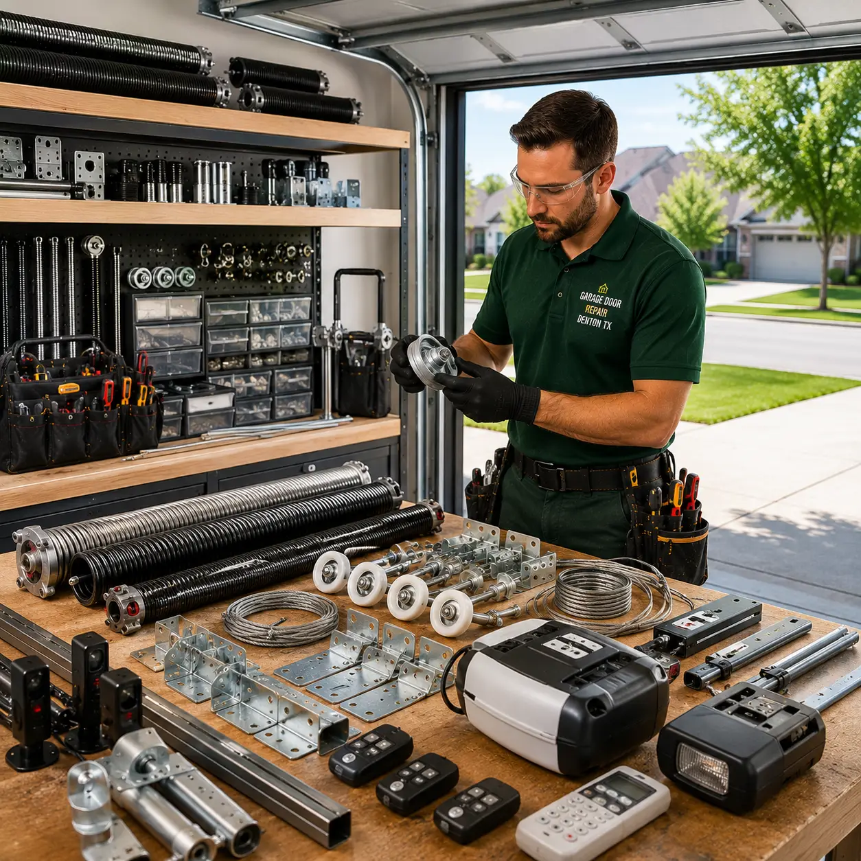 Garage Door Parts Repair Denton TX