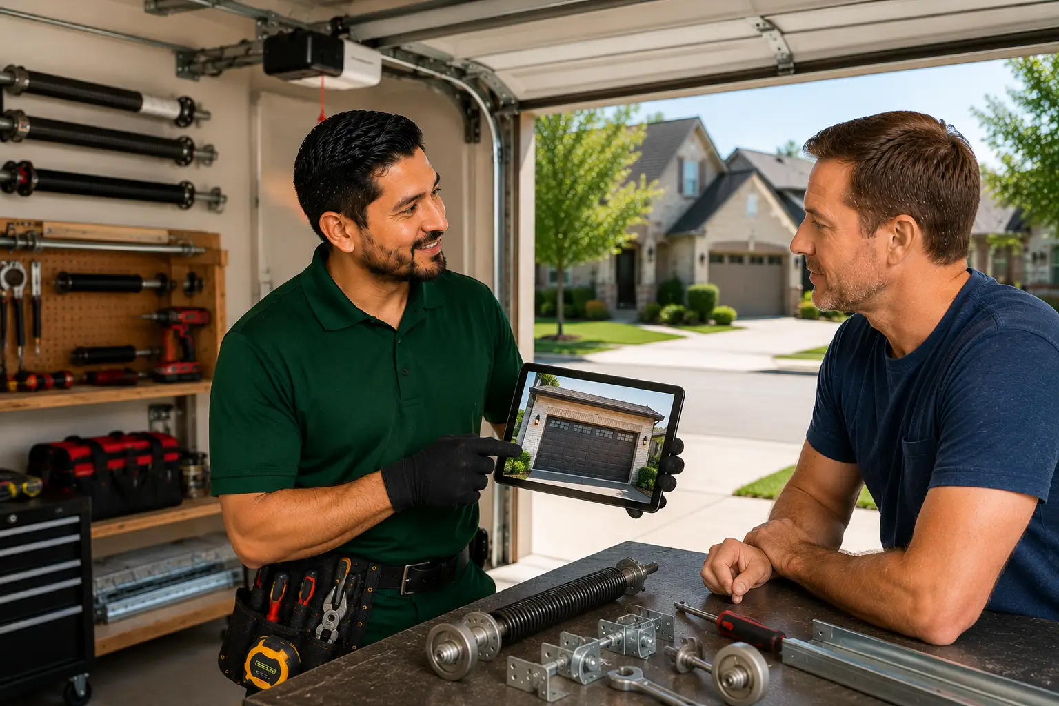 Residential Garage Door Estimate Denton