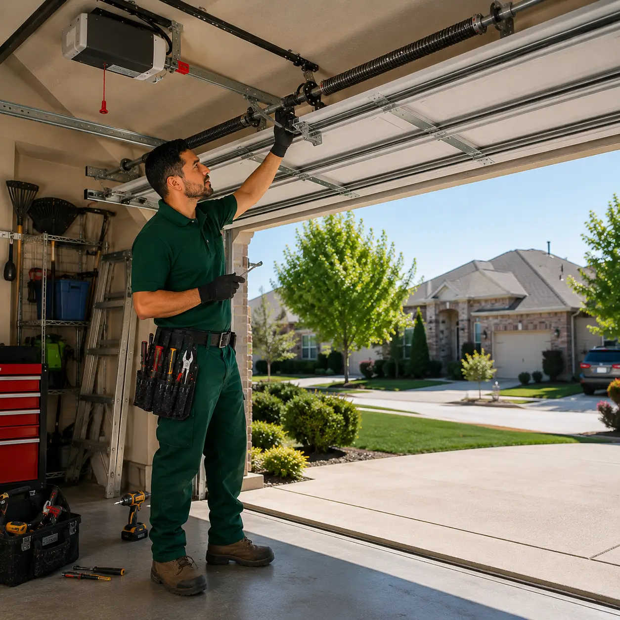 Residential Garage Door Repair Denton TX