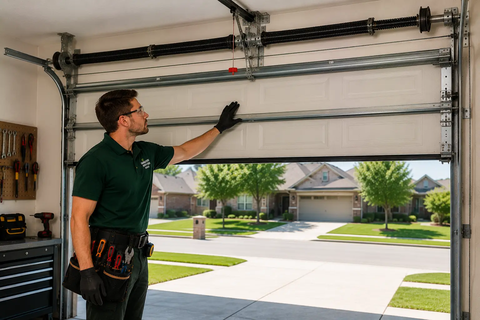 Garage Door Spring Balance Test